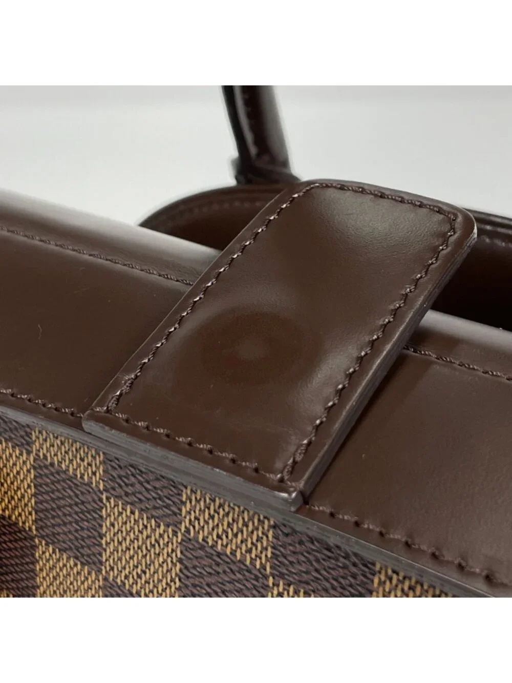 Louis Vuitton Saria So Handbag Damier Brown